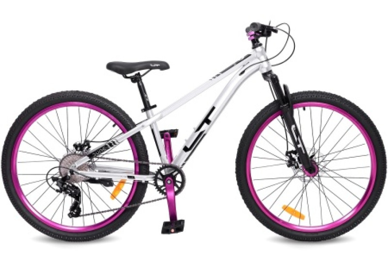 Велосипед 26" LTBIKE DUNE, сталь, рама 13,5", 8-ск, серебряный