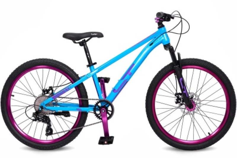 Велосипед 24" LTBIKE DUNE, сталь, рама 12,5", 8-ск, голубой