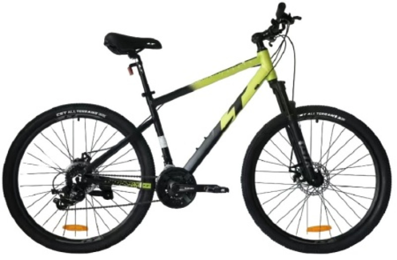 Велосипед 27" LTBIKE FORMAN SE, алюминий, рама 18", 24-ск, диск, чер/зел