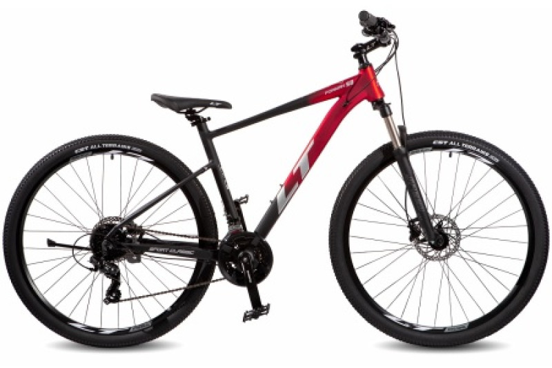 Велосипед 29" LTBIKE FORMAN SE, алюминий, рама 19", 24-ск, диск, чер/крас